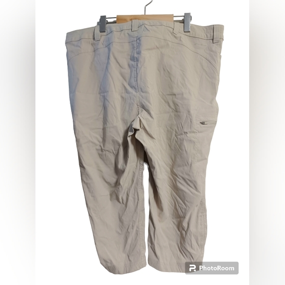 Eddie Bauer Women's Beige Hiking Capri Pants - Picture 2 of 4
